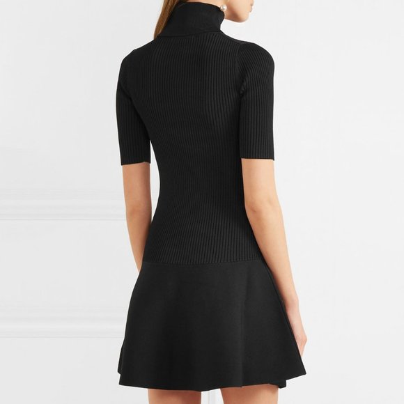 Fit & Flare Turtleneck Dress - Picture 2 of 6
